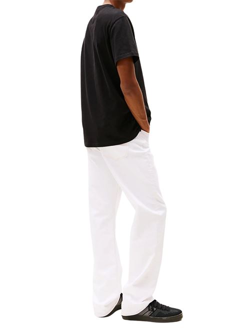 T-shirt uomo nera in cotone Tommy Jeans | DM0DM20322BDS